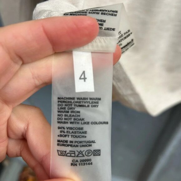 Majestic Filatures Soft Touch Crewneck T-Shirt, BNWT, size “4” XL - Picture 8 of 8